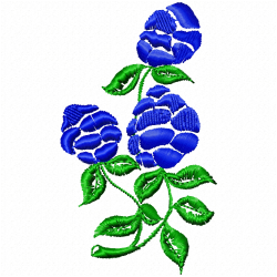Flowers And Tree Embroidery Design 11 Flowers And Tree Embroidery Design 11